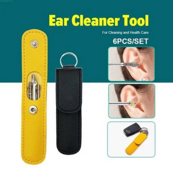 6PCS Stainless Steel Kit For Ear Wax Cleaning